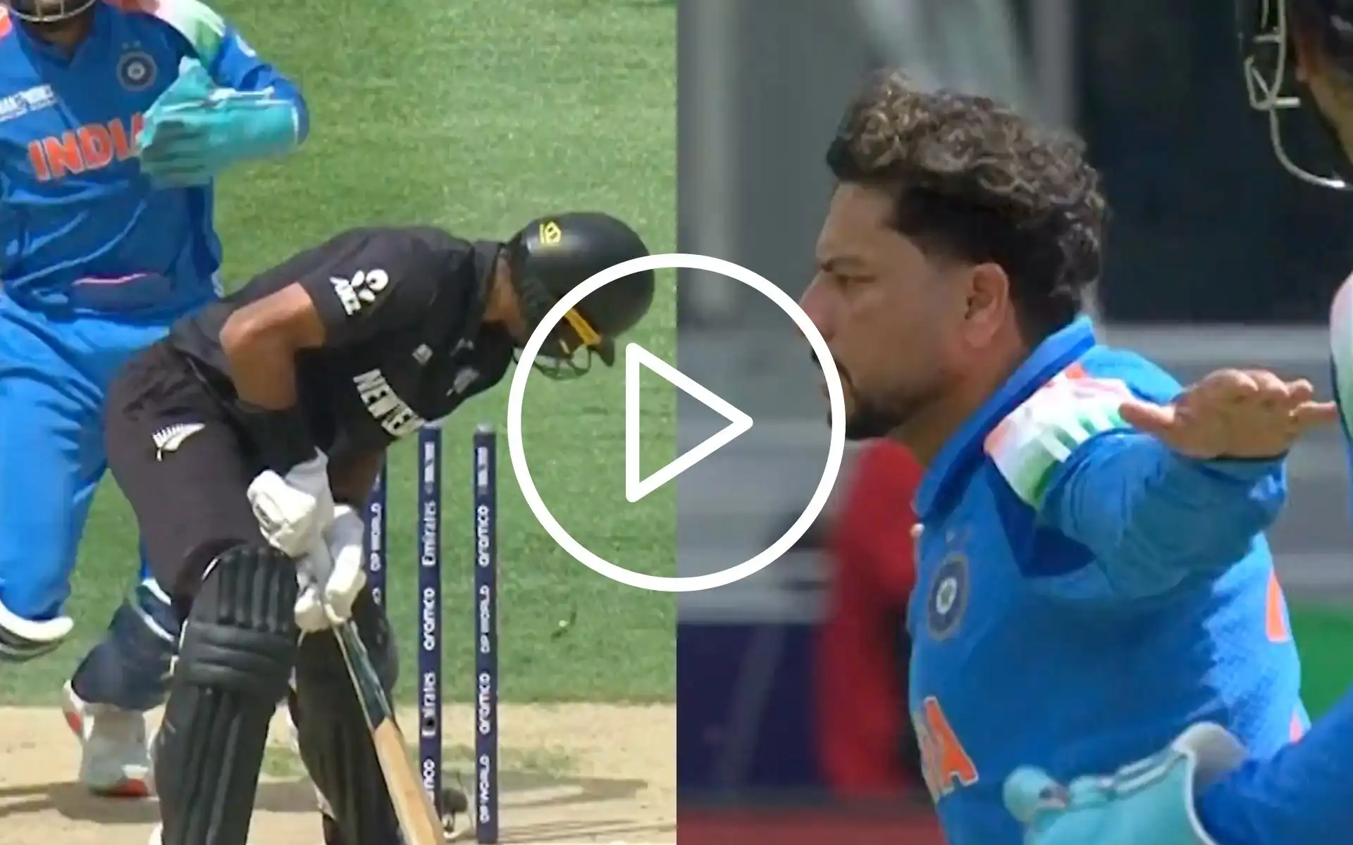 [Watch] Kuldeep Yadav Leaves Rachin Ravindra Speechless With A Magic Delivery In Final